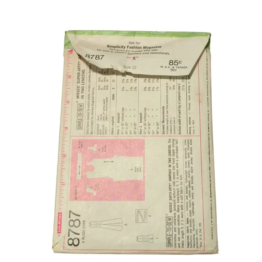 Vintage Sewing pattern - Picture 2 of 2